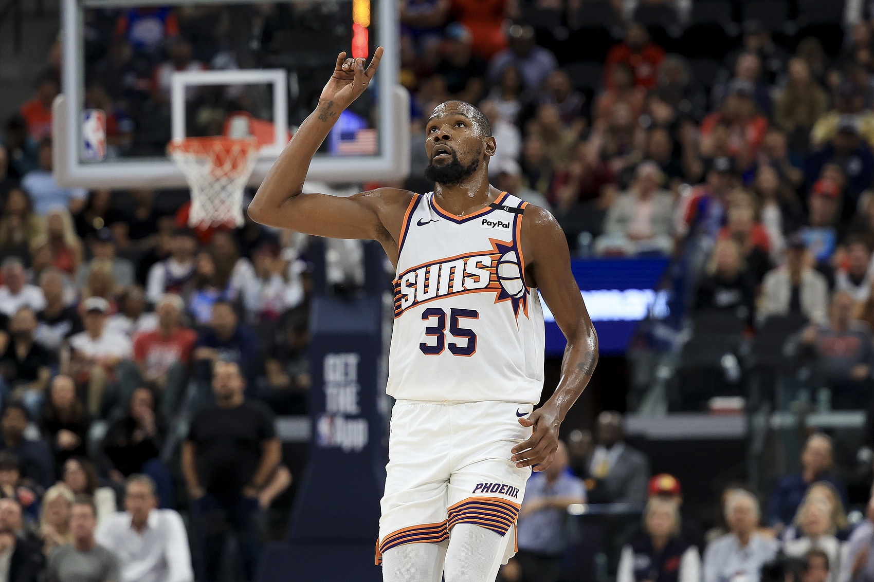 广州队绝杀太阳，杜兰特惊艳四座